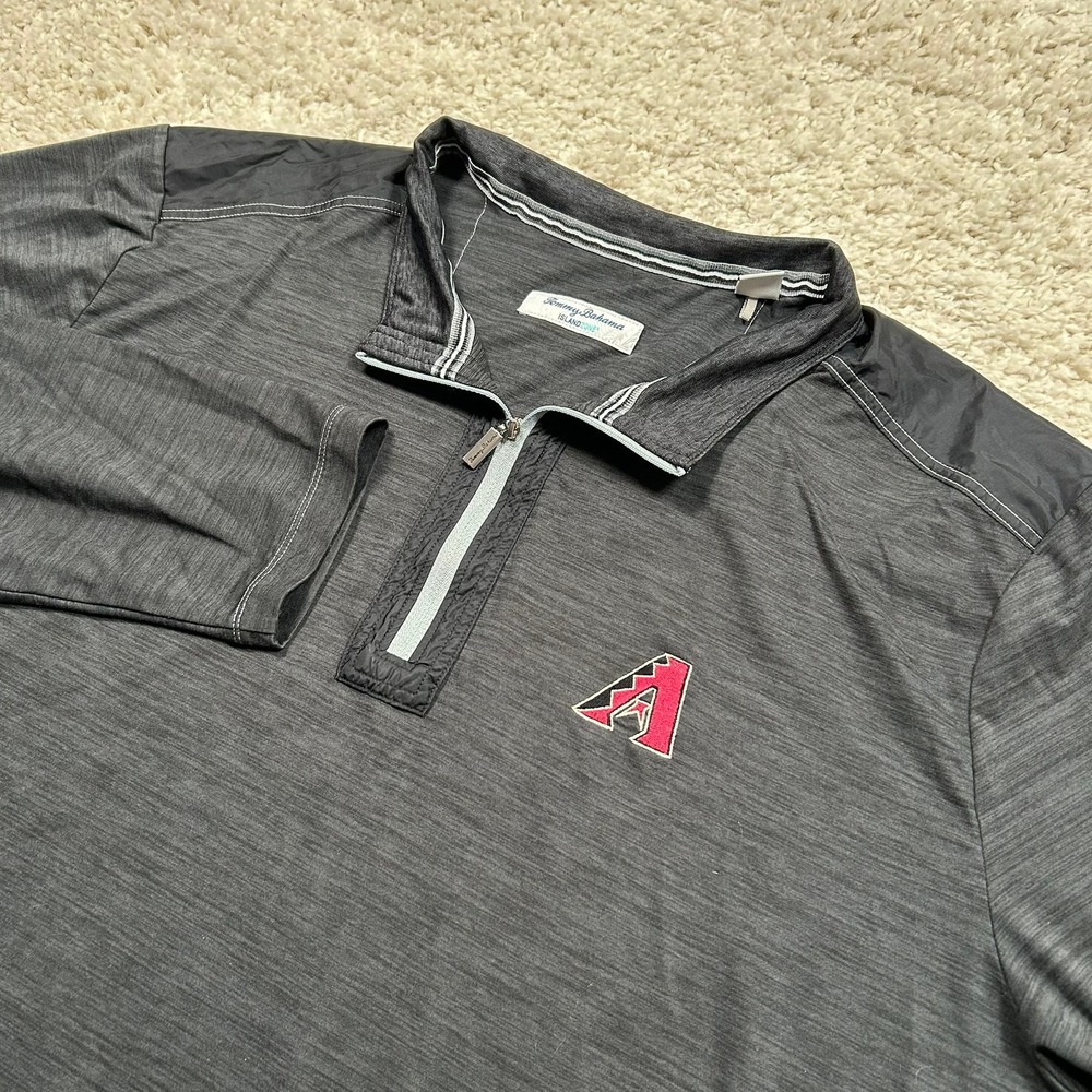Tommy Bahama Quarter Zip Pullover 3XL Arizona Diamondbacks IslandZone 1/4 Zip